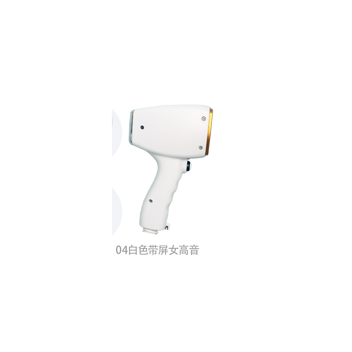 White/Gold Soprano Display Handpiece 04 4