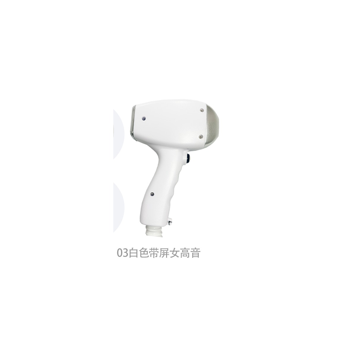 White Soprano Display Handpiece 03 4